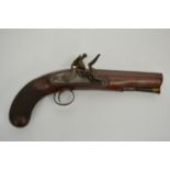 A quality late 18th century Flintlock lock pistol