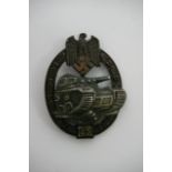 A German WW2 Style Panzer Assault "25" badge