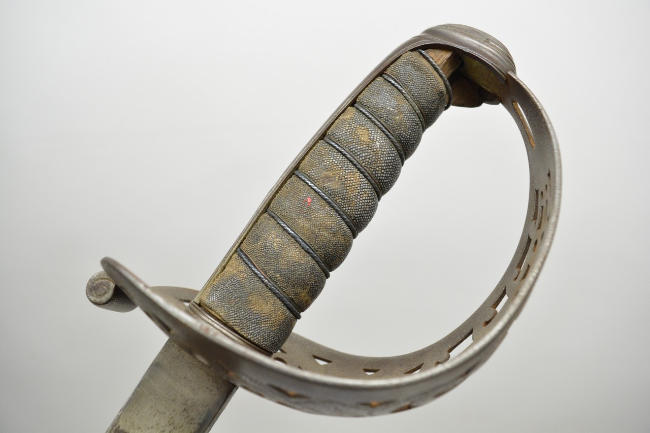 A 19th Century dress sword and scabbard. - Image 3 of 5