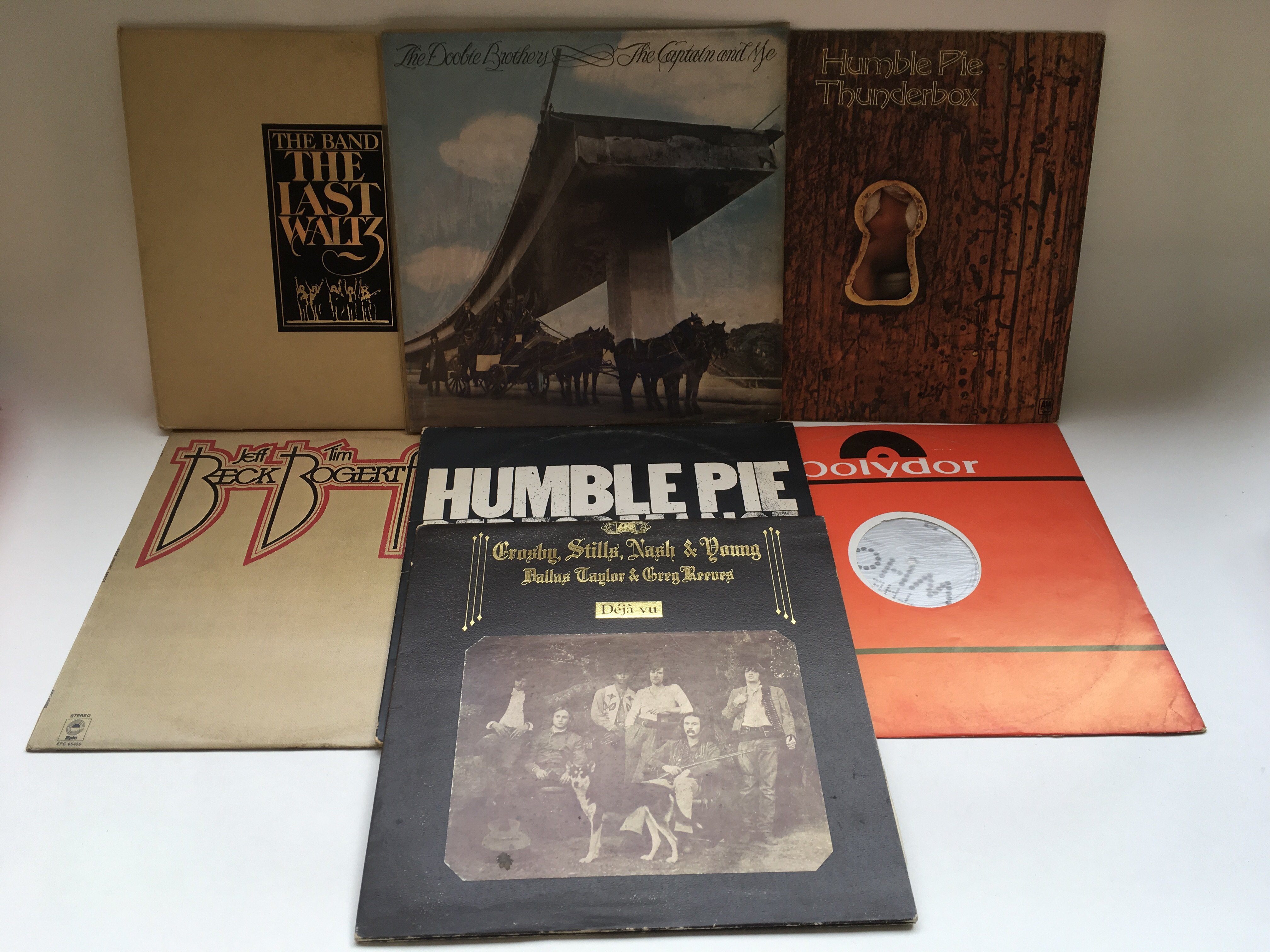 A collection of various LPs including 'Humble Pie - Image 3 of 3