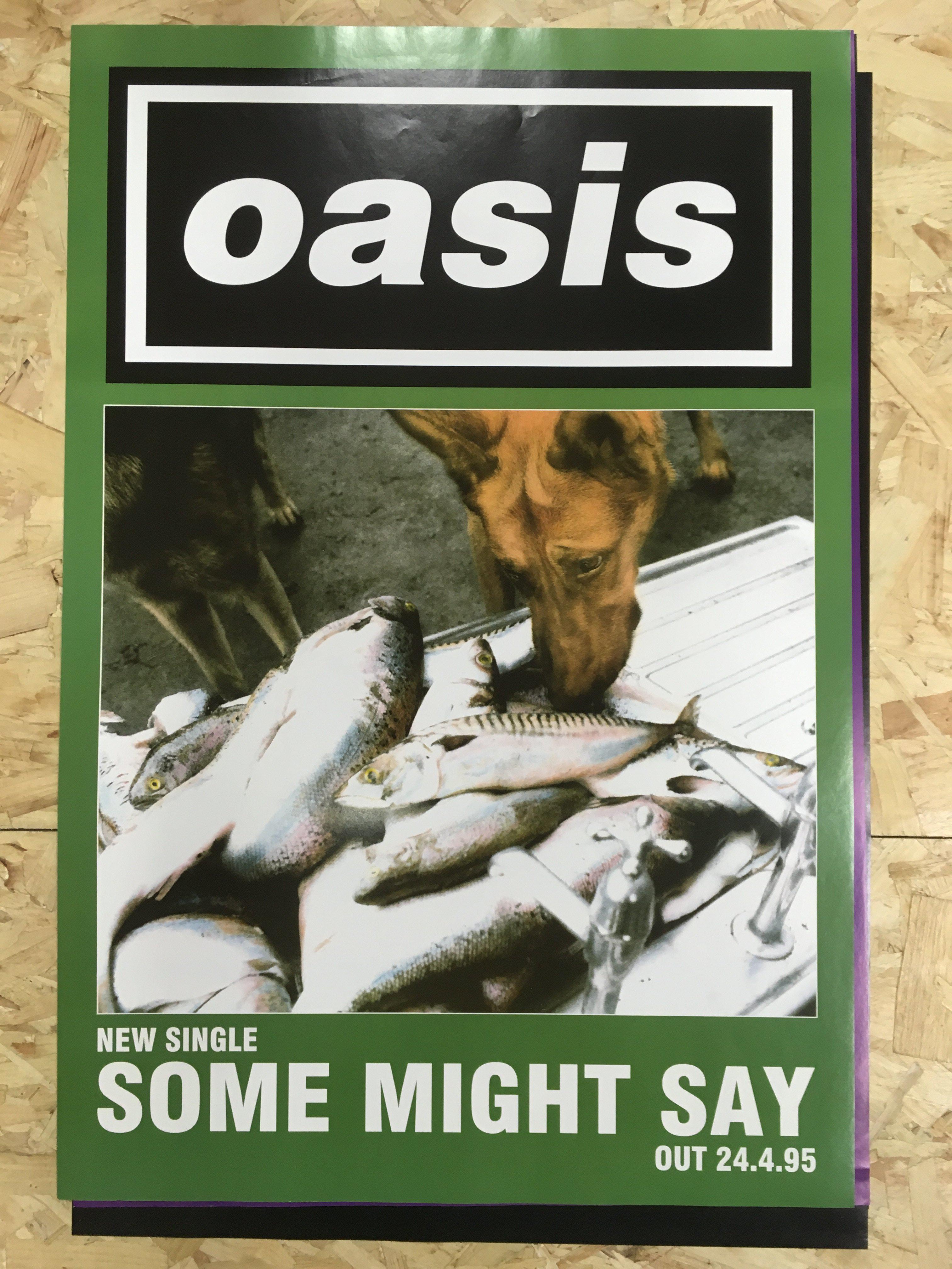 Twelve Oasis posters advertising various single, L - Image 8 of 11