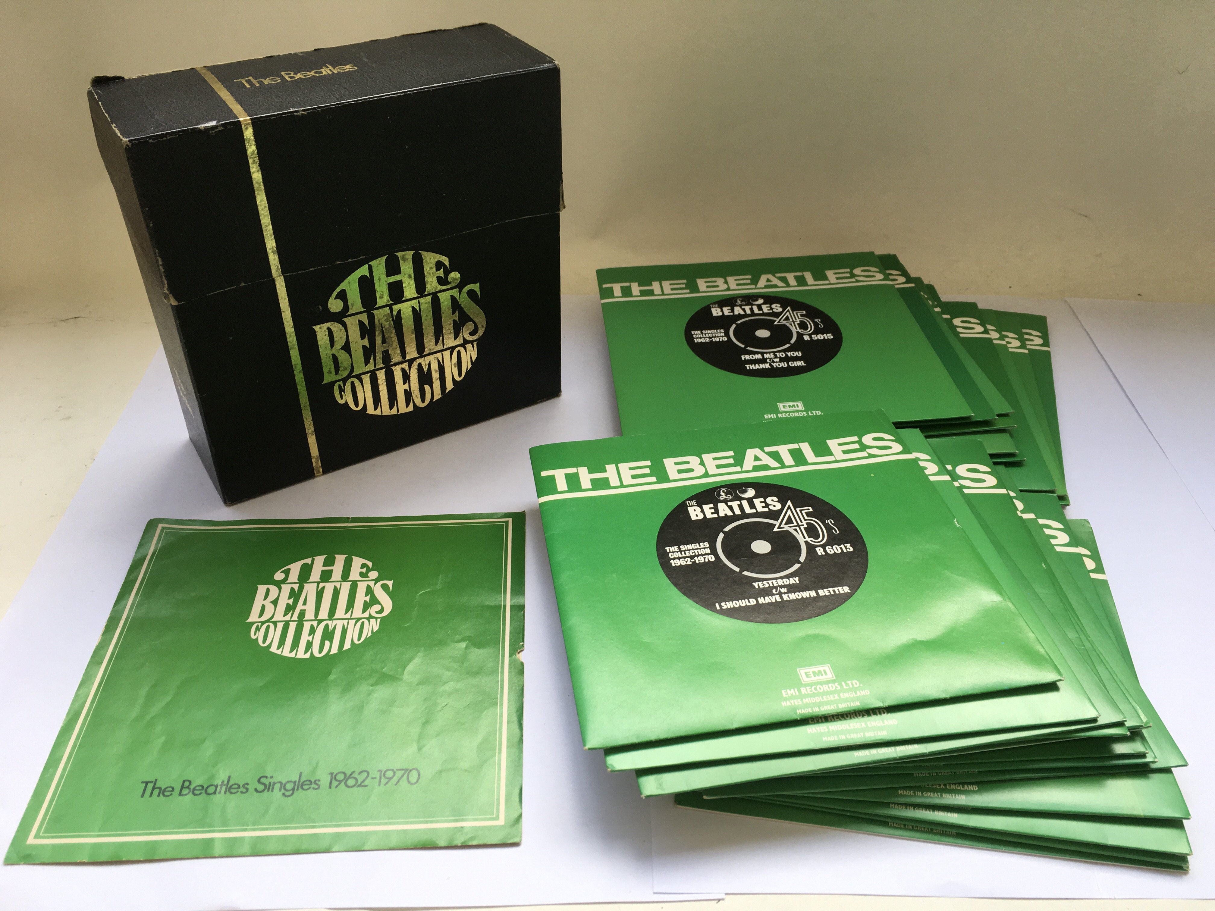 A Beatles singles collection box set. - Image 3 of 3