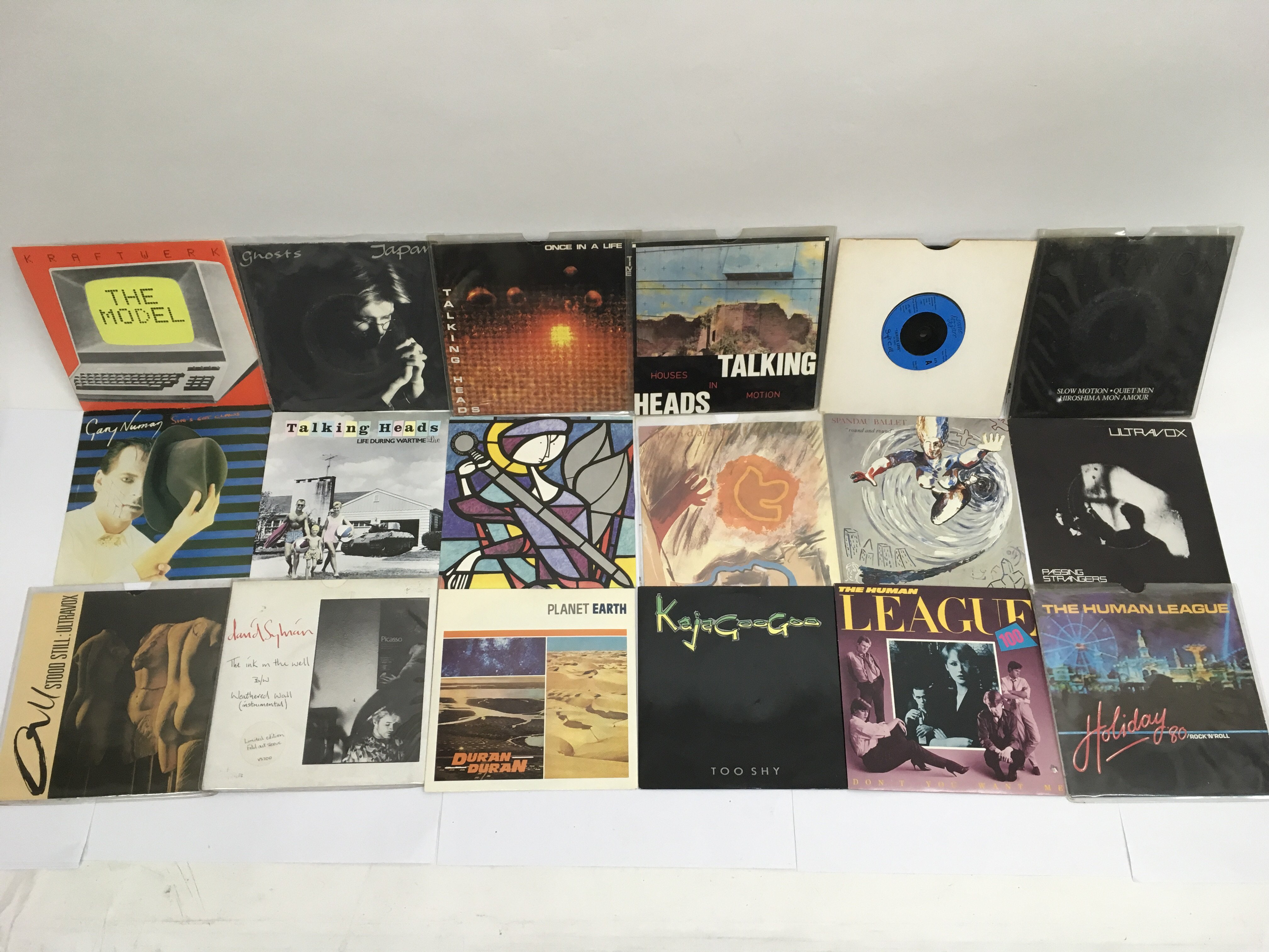 A collection of 1980's electro 7 inch singles by v - Image 2 of 3