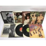 A collection of sixteen LPs by various artists inc