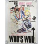 A rare 1977 Who poster for The Who exhibition at t