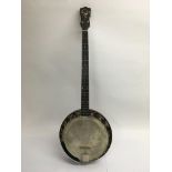 A Windsor banjo 'The Whirle' model with fitted cas