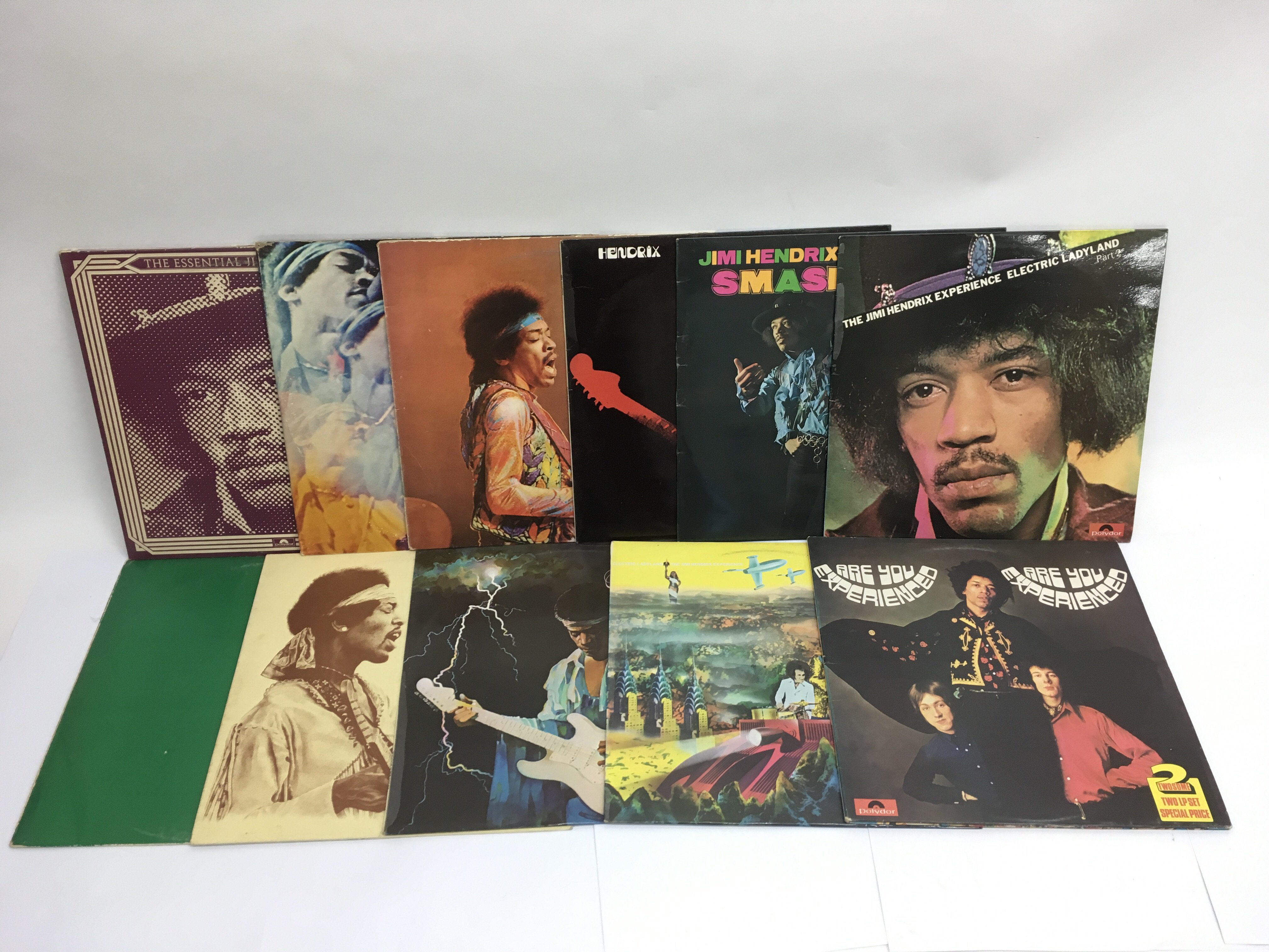 A collection of Jimi Hendrix LPs including 'The Cr - Image 2 of 2