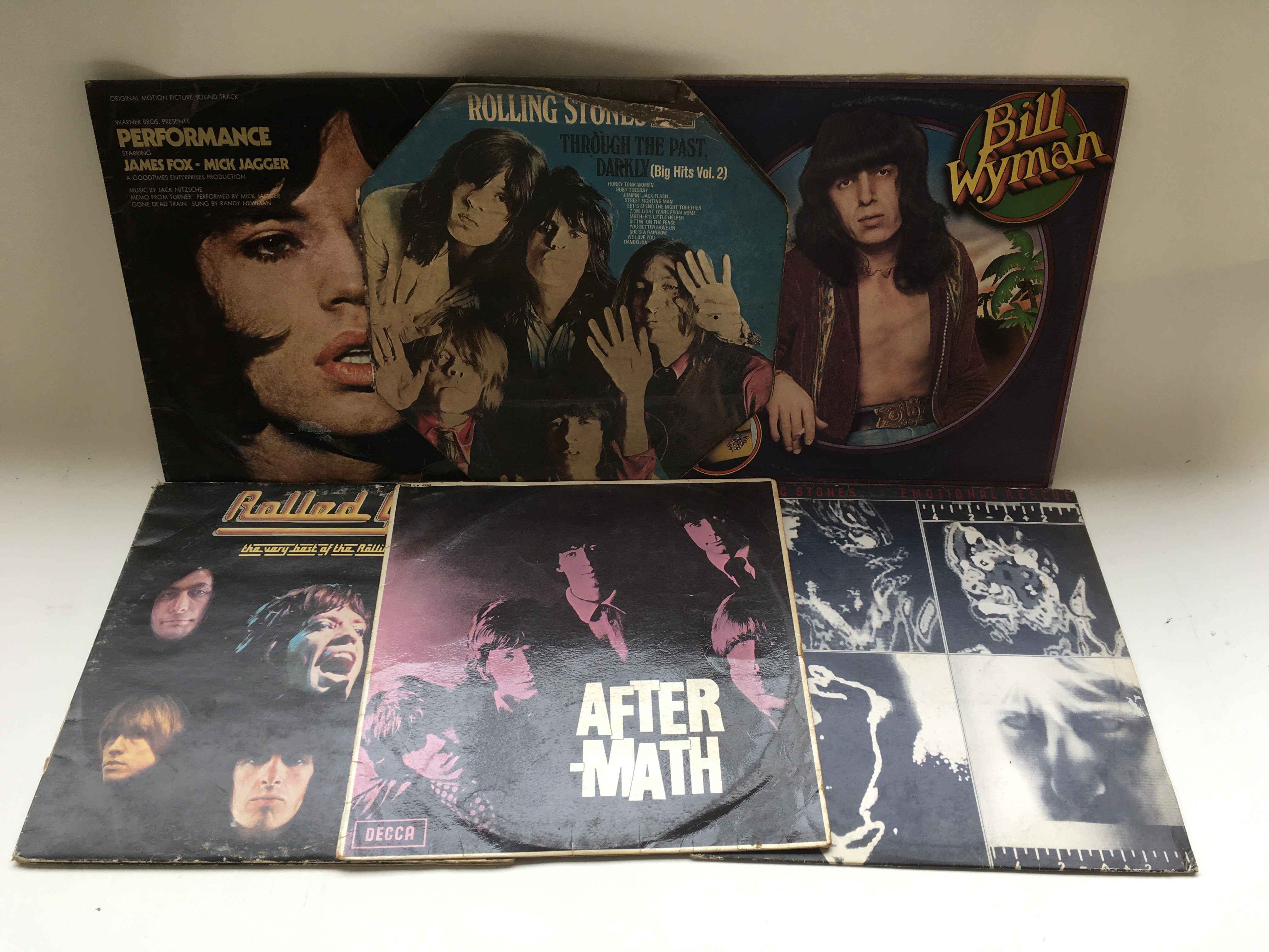 A collection of various Rolling Stones and related