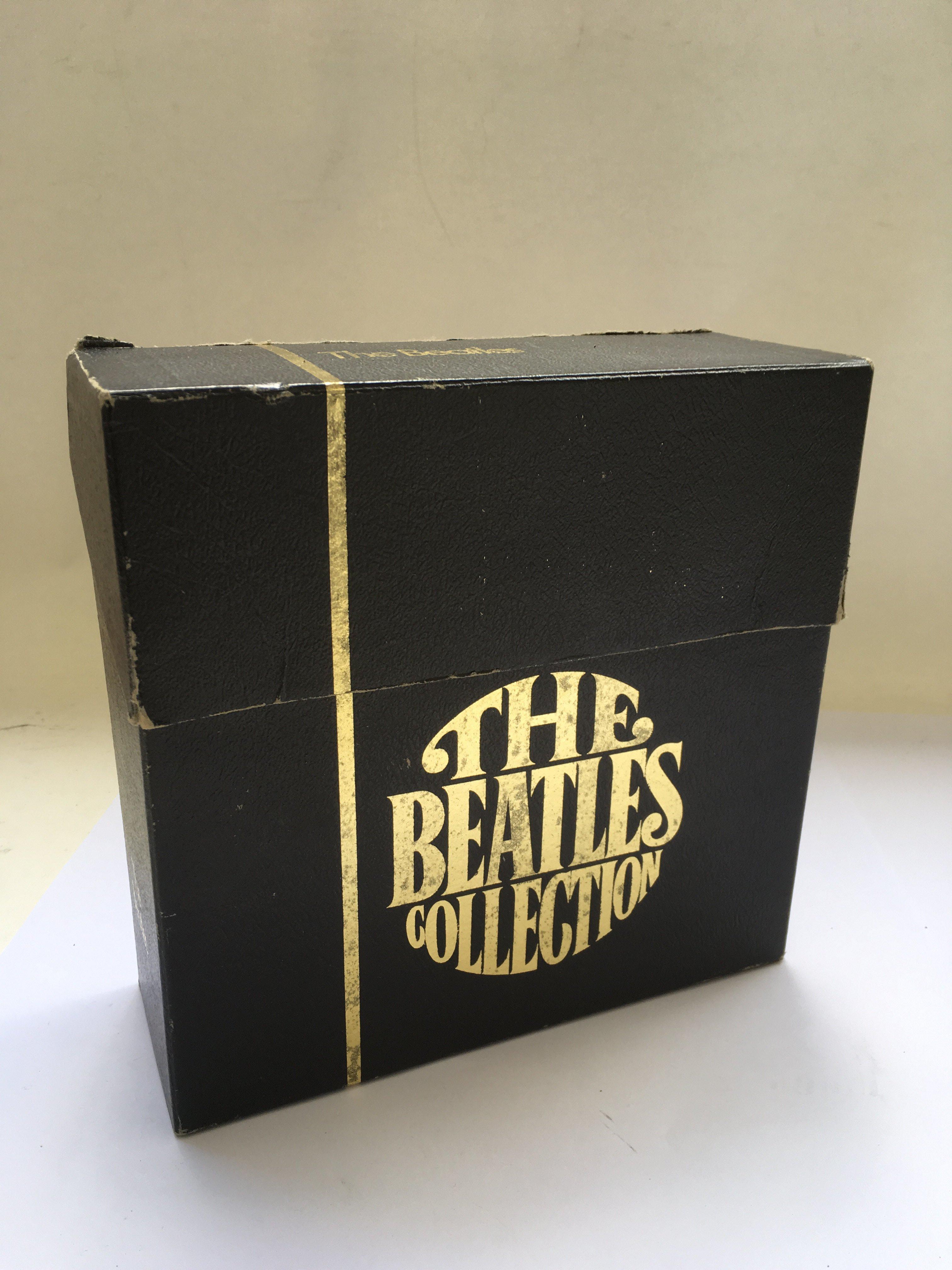 A Beatles singles collection box set.