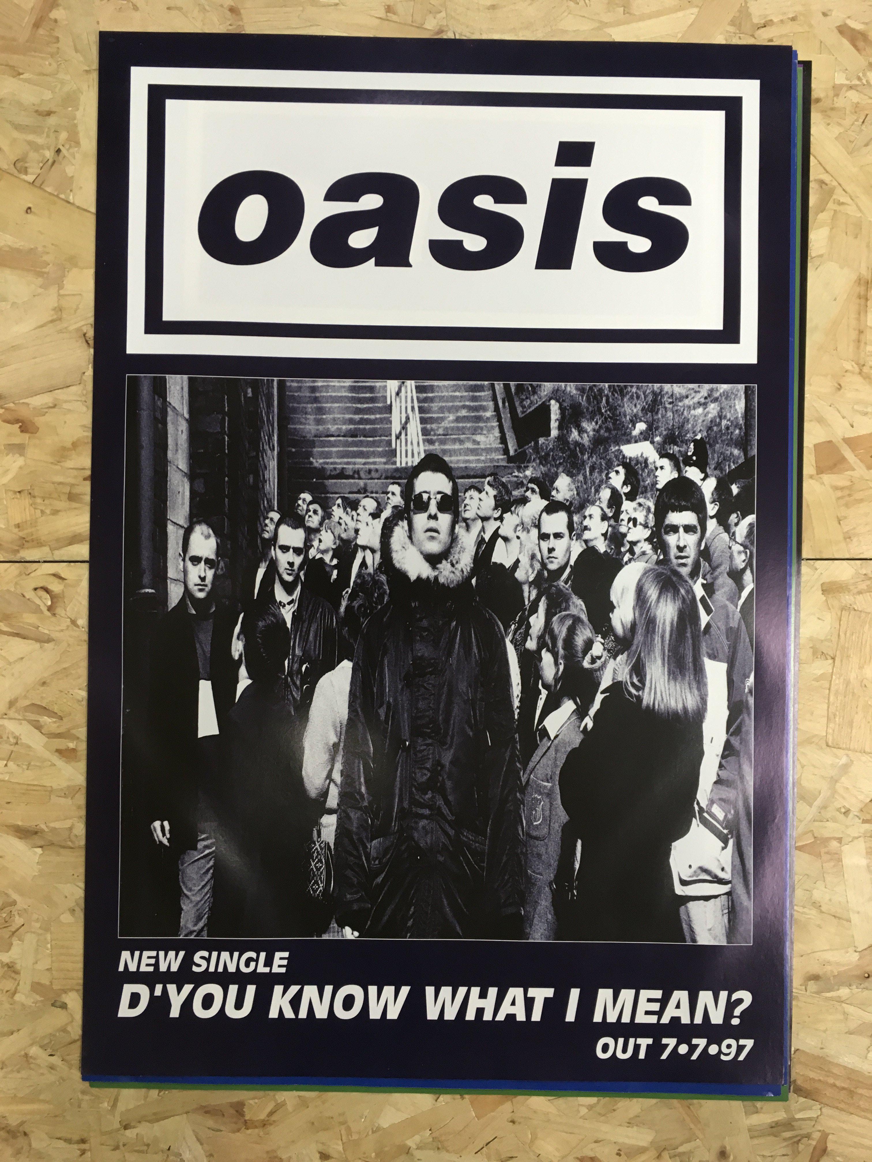 Twelve Oasis posters advertising various single, L - Image 3 of 11