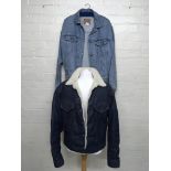 A gent's vintage Levi denim Jacket plus another by