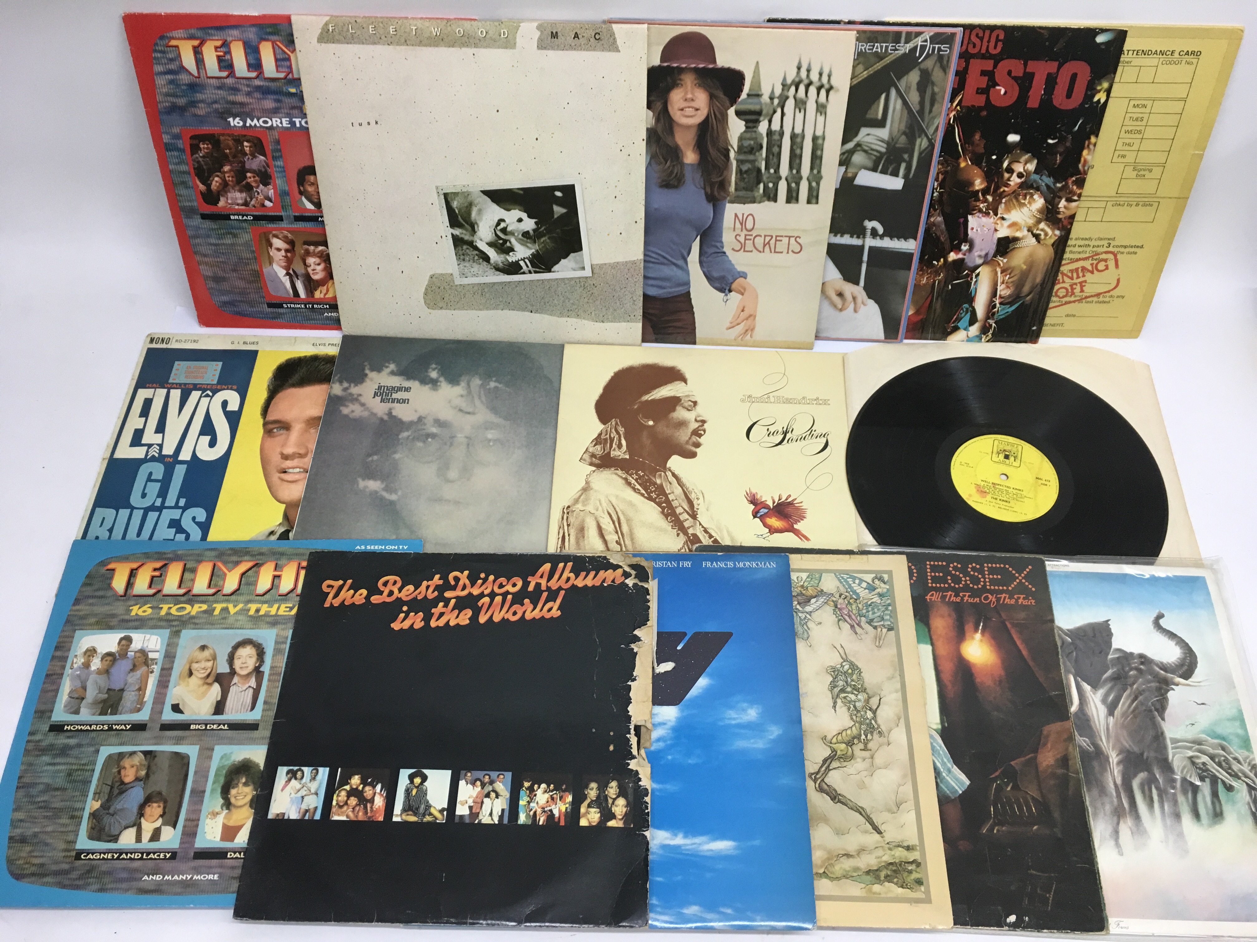 A collection of LPs by various artists including T - Image 2 of 2