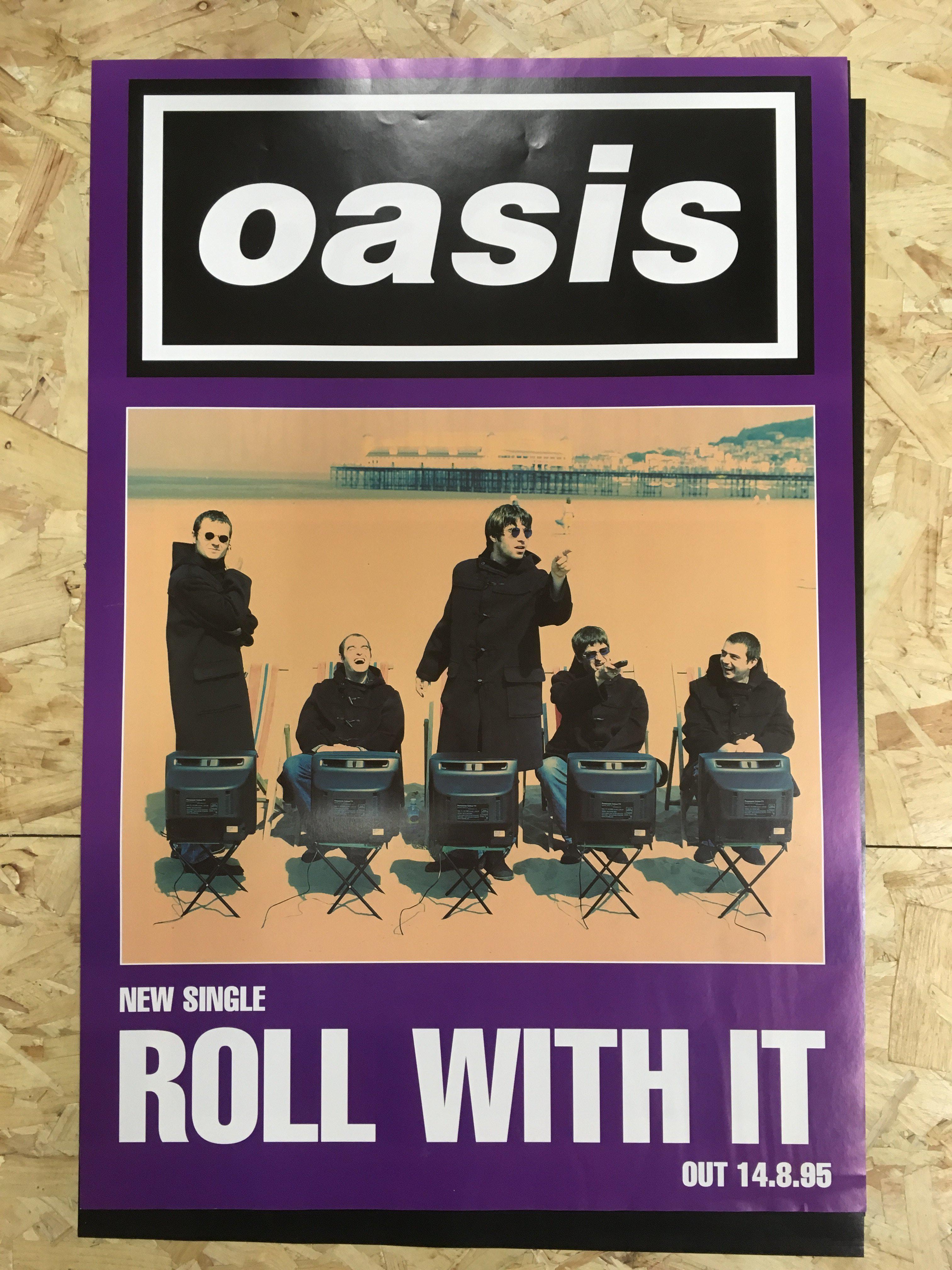 Twelve Oasis posters advertising various single, L - Image 9 of 11