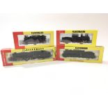 Four boxed " Fleischmann " locomotives including N