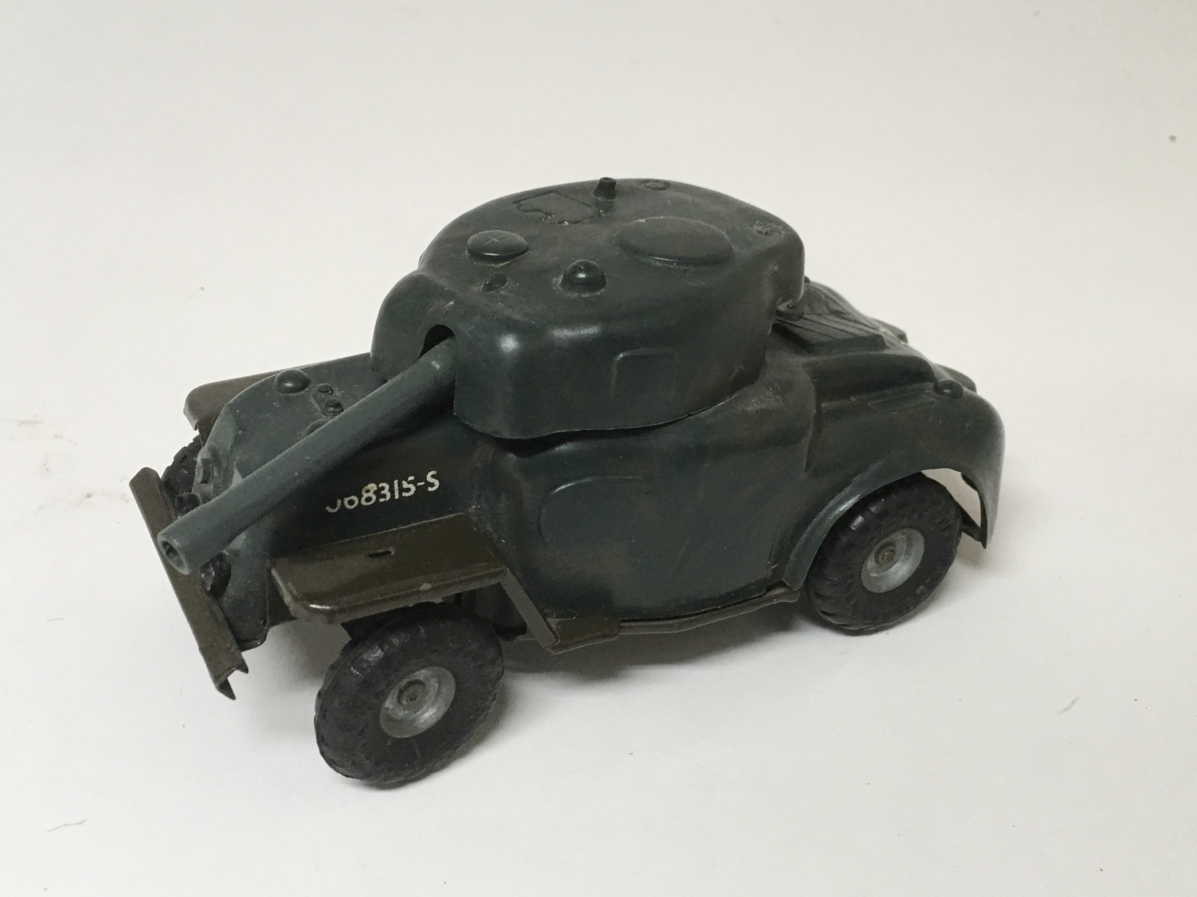 A Minic armoured car.