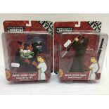 Two pre production Samurai Jack figures.