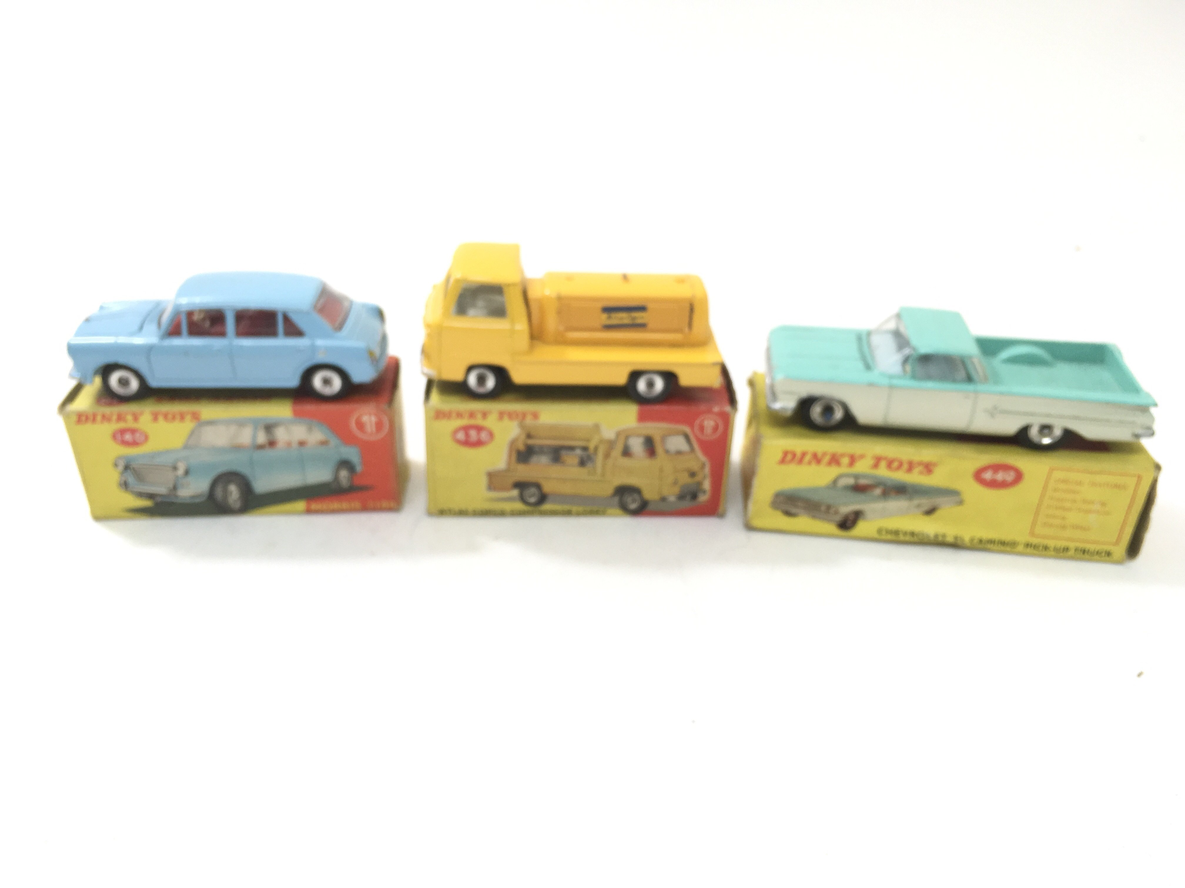 3boxed Dinky Toys Morris 1100 No 140, Atlas Copco