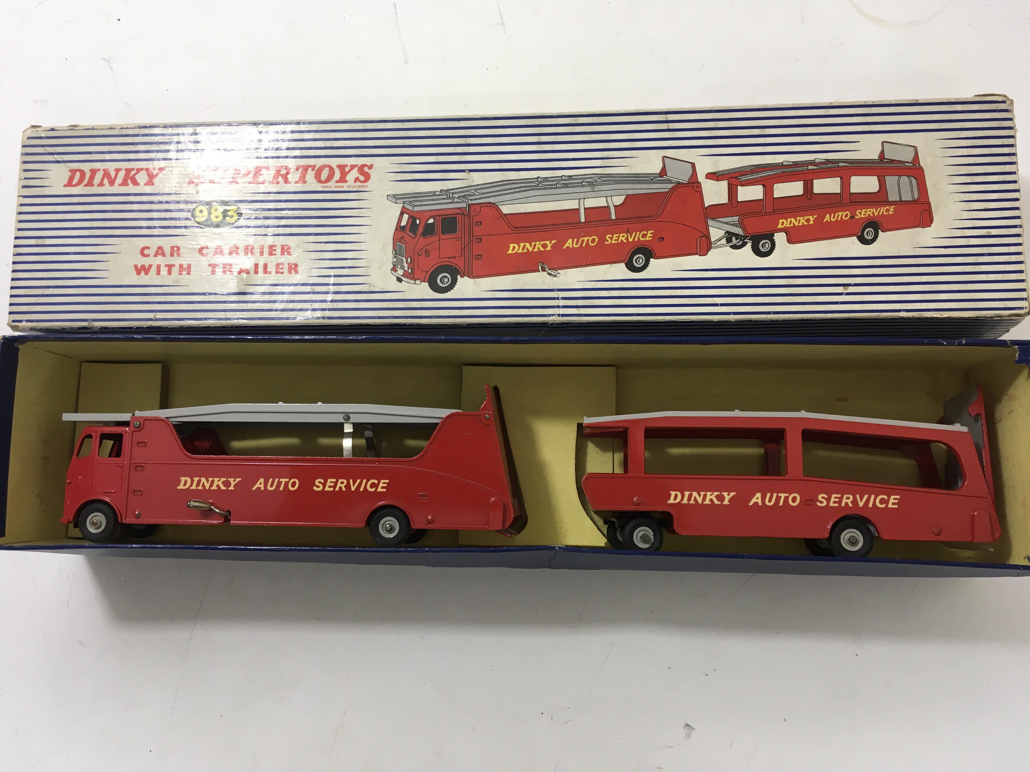 A Dinky Supertoys car carrier with trailer No 983. - Image 3 of 3