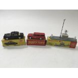Three boxed Dinky Toys including Police Car No256