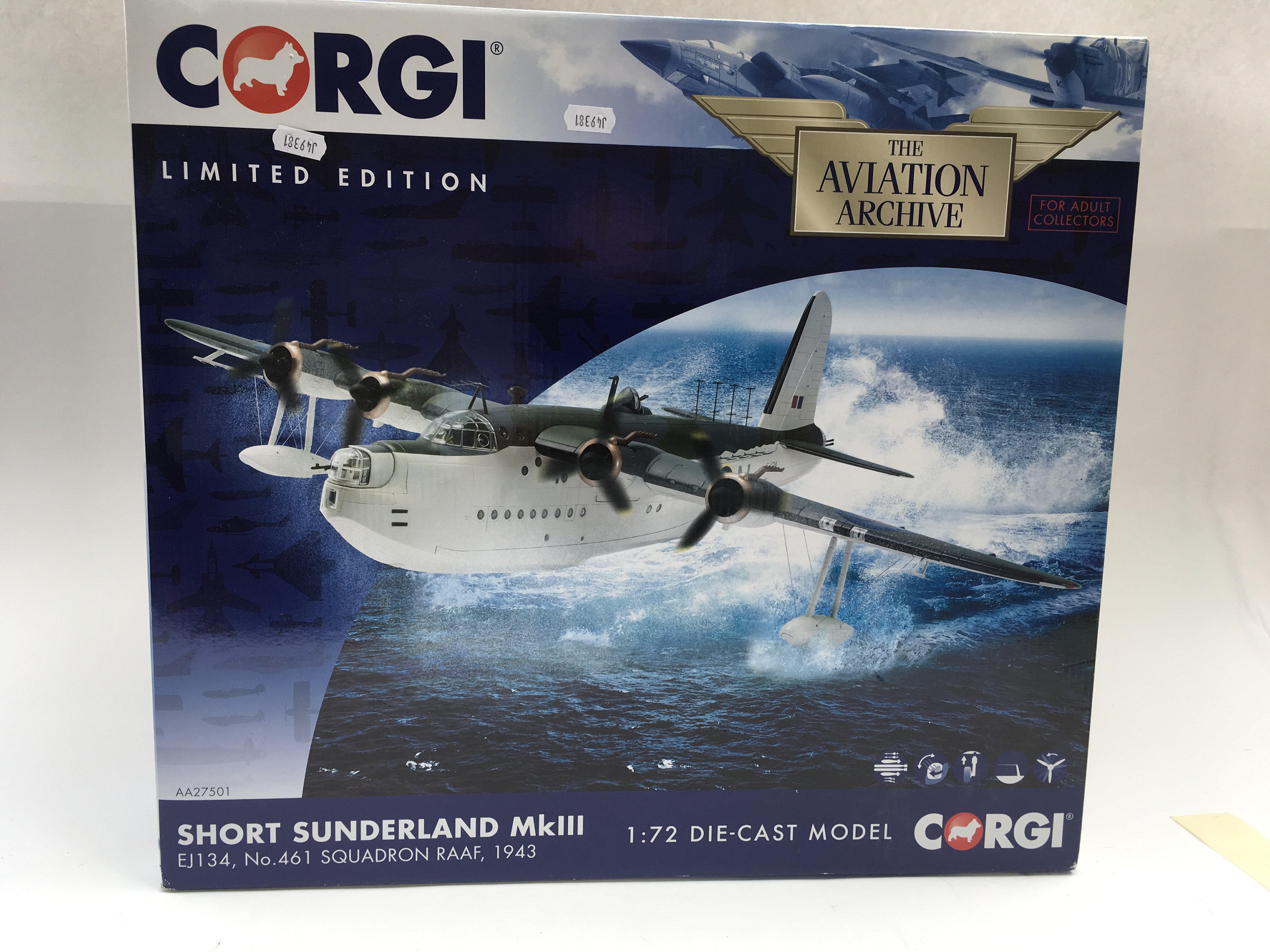 A boxed Corgi Aviation Archive Limited Edition Sho