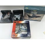 4 boxed model aircraft including Aviation Archives