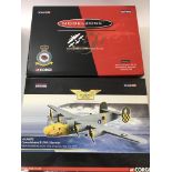 A collection of 3 boxed Corgi Aviation Archive model aircraft