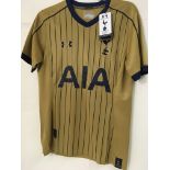 A Tottenham Hotspur football shirt signed by Chris