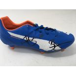 A Puma football boot signed by Tottenham Hotspur s
