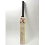 A signed Essex Cricket cricket bat with 18 signatu