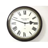 A large 16 inch dial Great Eastern Railway Fusee c