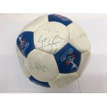 A Tottenham Hotspur 1991 signed football including