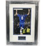 Two mounted and framed colour photos of Chelsea pl