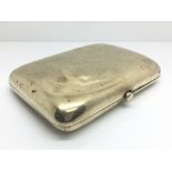 An 18ct gold filled cigarette case.