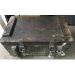 A military campaign trunk