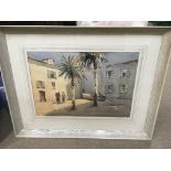 A framed and glazed Sydney Vale watercolour with f