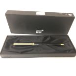 A Mont Blanc Noblesse Oblige ball point pen in org