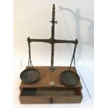 A Charles Cooper set of balance scales