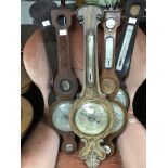 Five 19th century barometers for spares or repairs