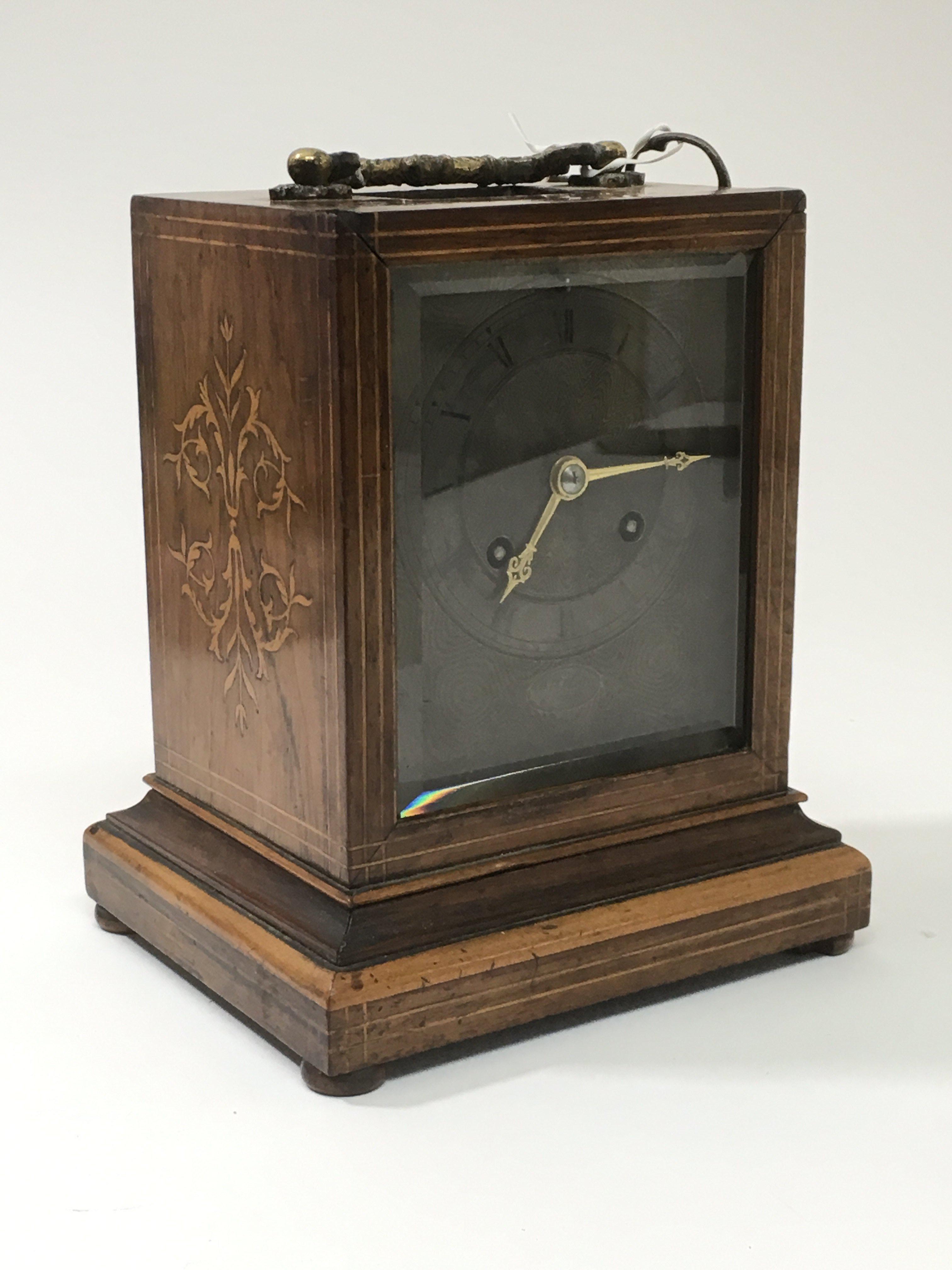 A 19th Century French 8 day mantle clock by H Marc