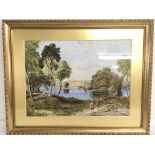 A fine quality, framed and glazed Victorian waterc