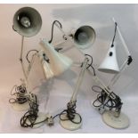 Five Anglepoise lamps