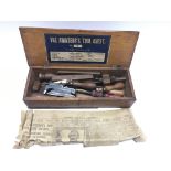 A small early 20th century amateurs tool chest con