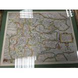 Three maps of Essex, an 18th Century example by H Moll, a T Kitchen example and another example.