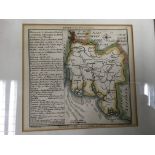 A 1741 Essex map, an Essex & Chelmsford arms of Maldon map, a numbered grid 18th Century map and one