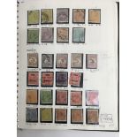 An extensive collection of very early Australian and New Zealand postage stamps.