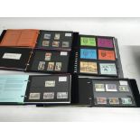 A large quantity of channel island postage stamps including covers, complete sheets and mint