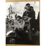 A signed 8x10" b/w photo of Garry Cooper from 'Quadrophenia'