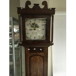 A long case clock by Sparke of Mildenhead.