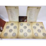 A Royal Mint 'The history of the Royal Navy coin collection'.