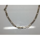 A 9ct Gold necklace with open links. Weight 12g approximately,